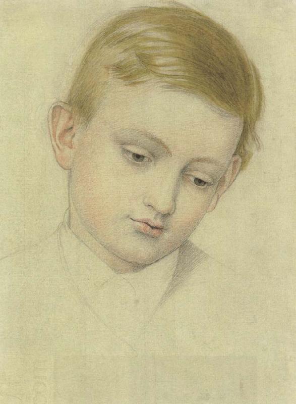Joseph E.Southall Head of a Boy oil painting picture
